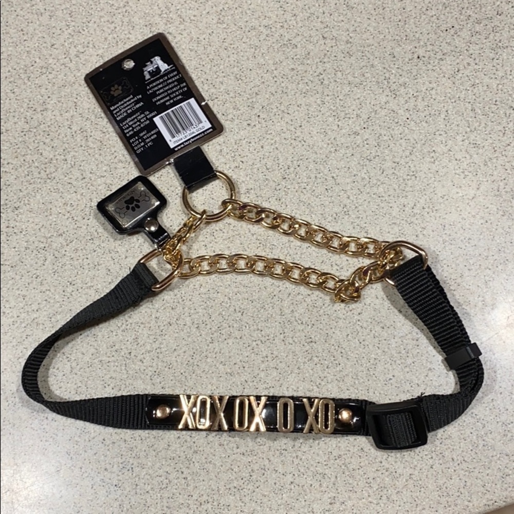 NWT LazyBonezz large training dog collar